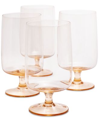 Oake - Stackable Water Glasses, Set of 4, Created for Macy's