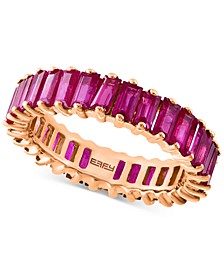 EFFY® Ruby Baguette Band (3-7/8 ct. t.w.) Ring in 14k Gold (Also in Emerald, Sapphire, & Multi-Sapphire)
