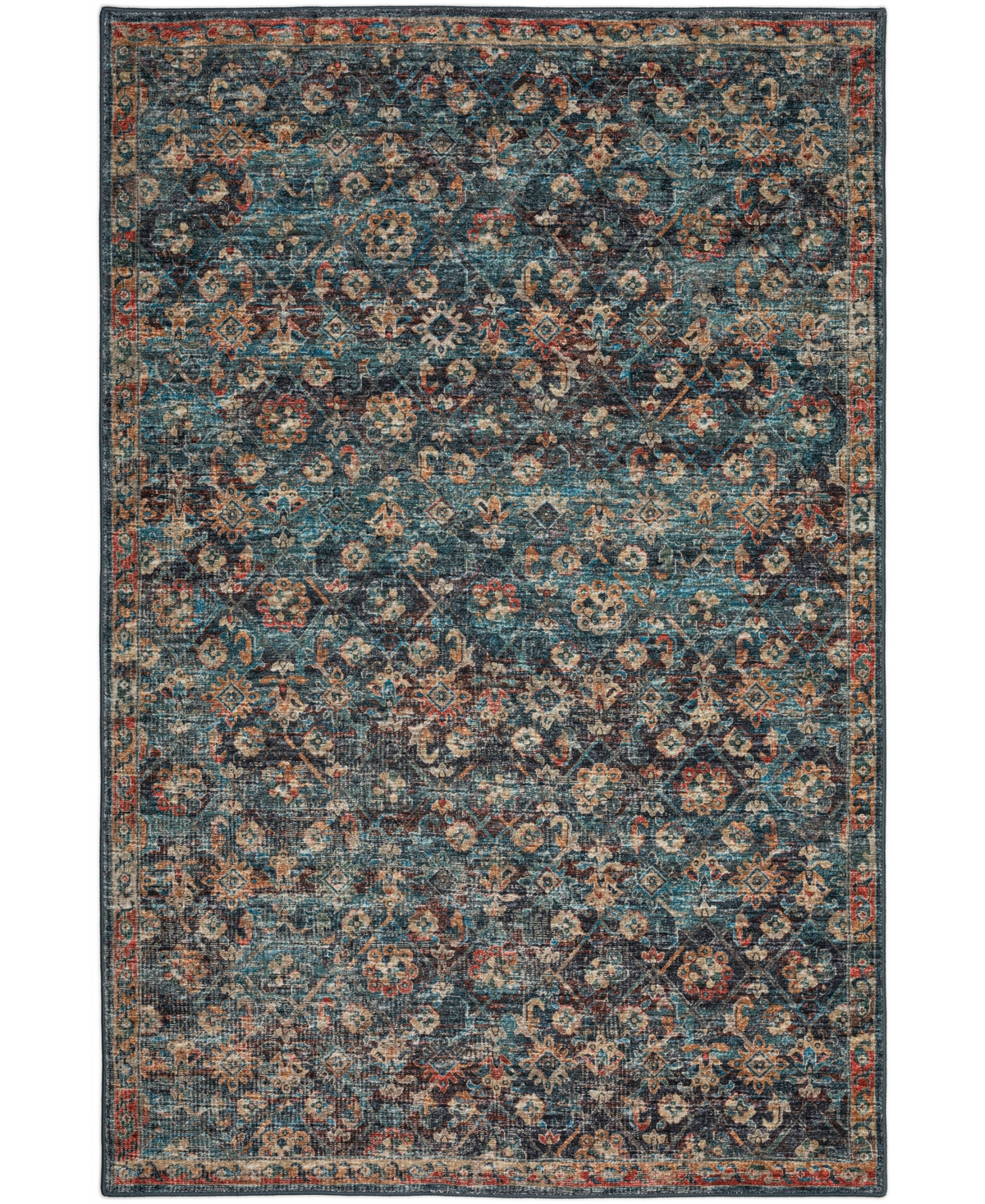 D Style Jericho Jc8 2' X 3' Area Rug In Navy