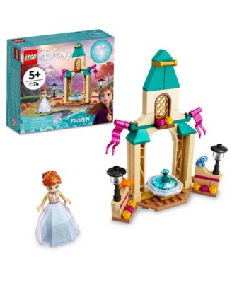 Lego Disney Anna's Castle Courtyard Building Kit, a Buildable Princess Toy Set, 74 Pieces
