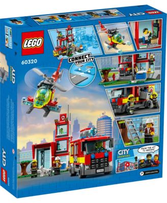 LEGO® City Fire Station Building Kit, City Adventures TV Series