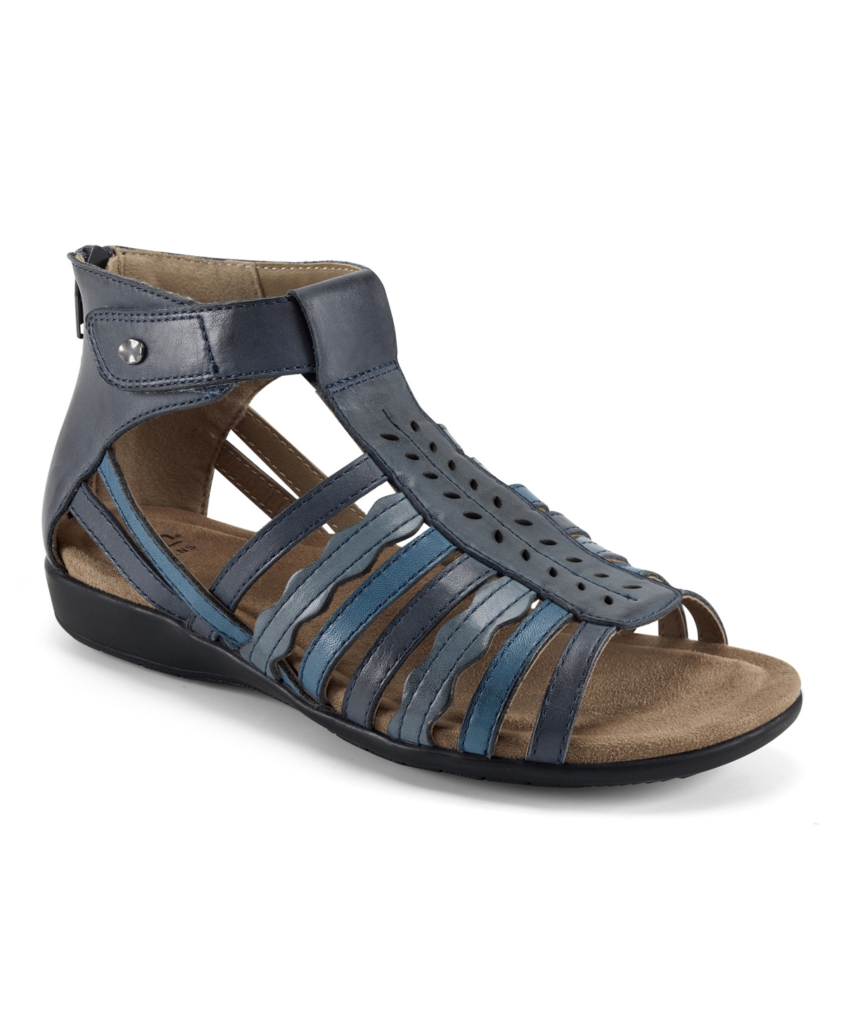 Earth Origins Women's Bevvy Casual Sandals Women's Shoes In Admiral Blue Multi