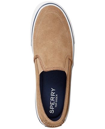 Sperry suede sales slip on