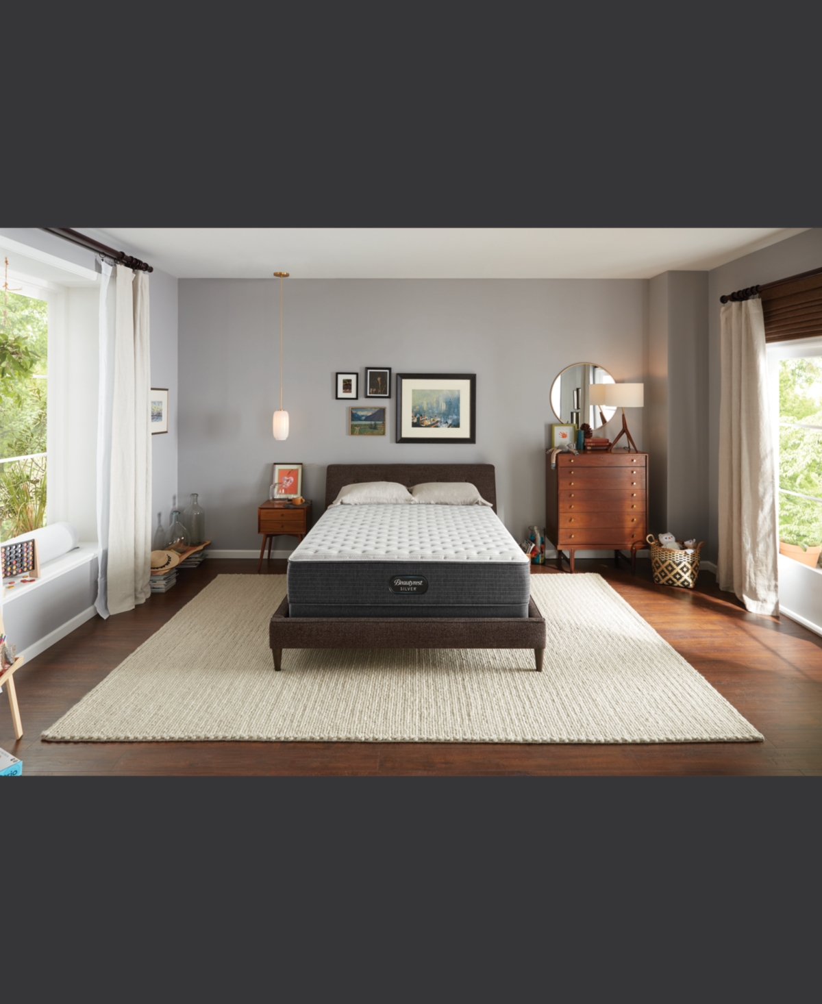 Furniture Closeout! Beautyrest Silver Brs900 12" Extra Firm Mattress- California King