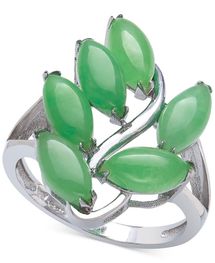Macys jade top ring
