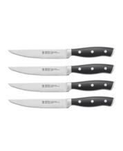 Fiesta Steak Knives, 6 Piece Set with In-Drawer Block - Macy's