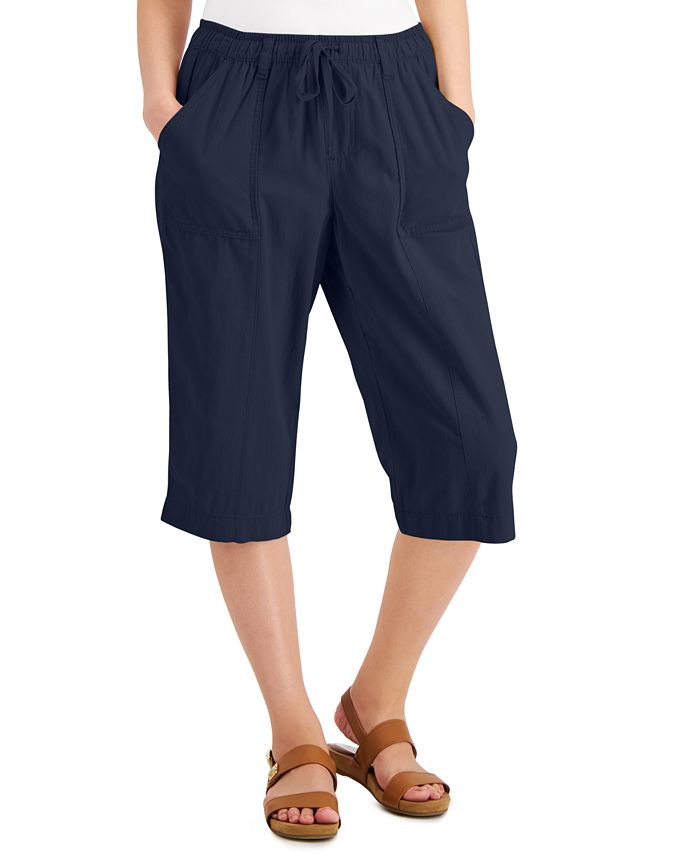 Karen Scott Charlie Capri Pants, Created for Macy's & Reviews - Pants ...