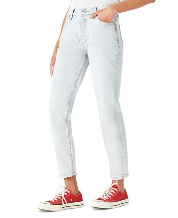 Lucky Brand Women's Drew High-Rise Tapered-Leg Mom Jeans - Macy's
