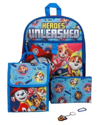 5 piece paw patrol backpack