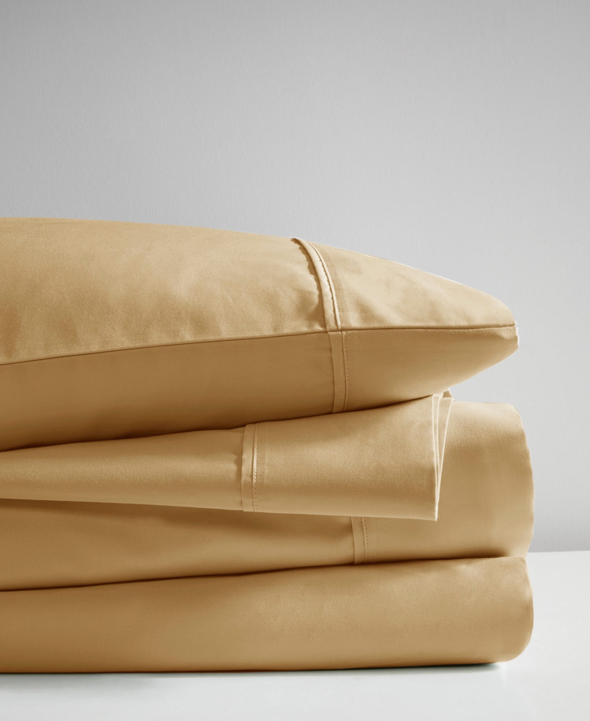 Madison Park 600 Thread Count Pima Cotton Sateen 4-Pc. Sheet Set