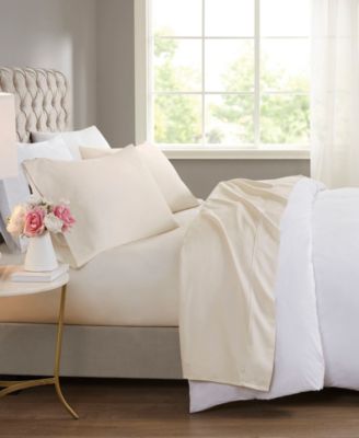 Cooling 600 Thread Count Cotton Blend 4-Pc. Sheet Set, Full