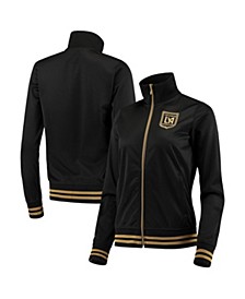 Women's Black LAFC Full-Zip Track Jacket