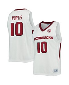 Men's Bobby Portis White Arkansas Razorbacks Alumni Commemorative Replica Basketball Jersey
