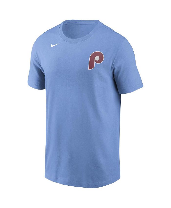 Nike Men's JT Realmuto Light Blue Philadelphia Phillies Name and Number ...