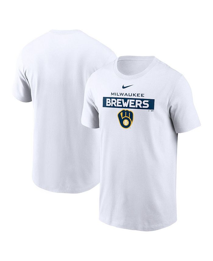 white brewers t shirt