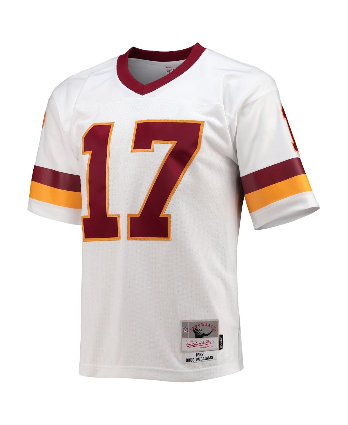 Men's Mitchell & Ness Doug WilliamsWashington Football Team 1987 Legacy Replica Jersey - White