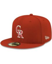 New Era Colorado Rockies 25th Anniversary Rust Green Edition 59Fifty Fitted  Cap