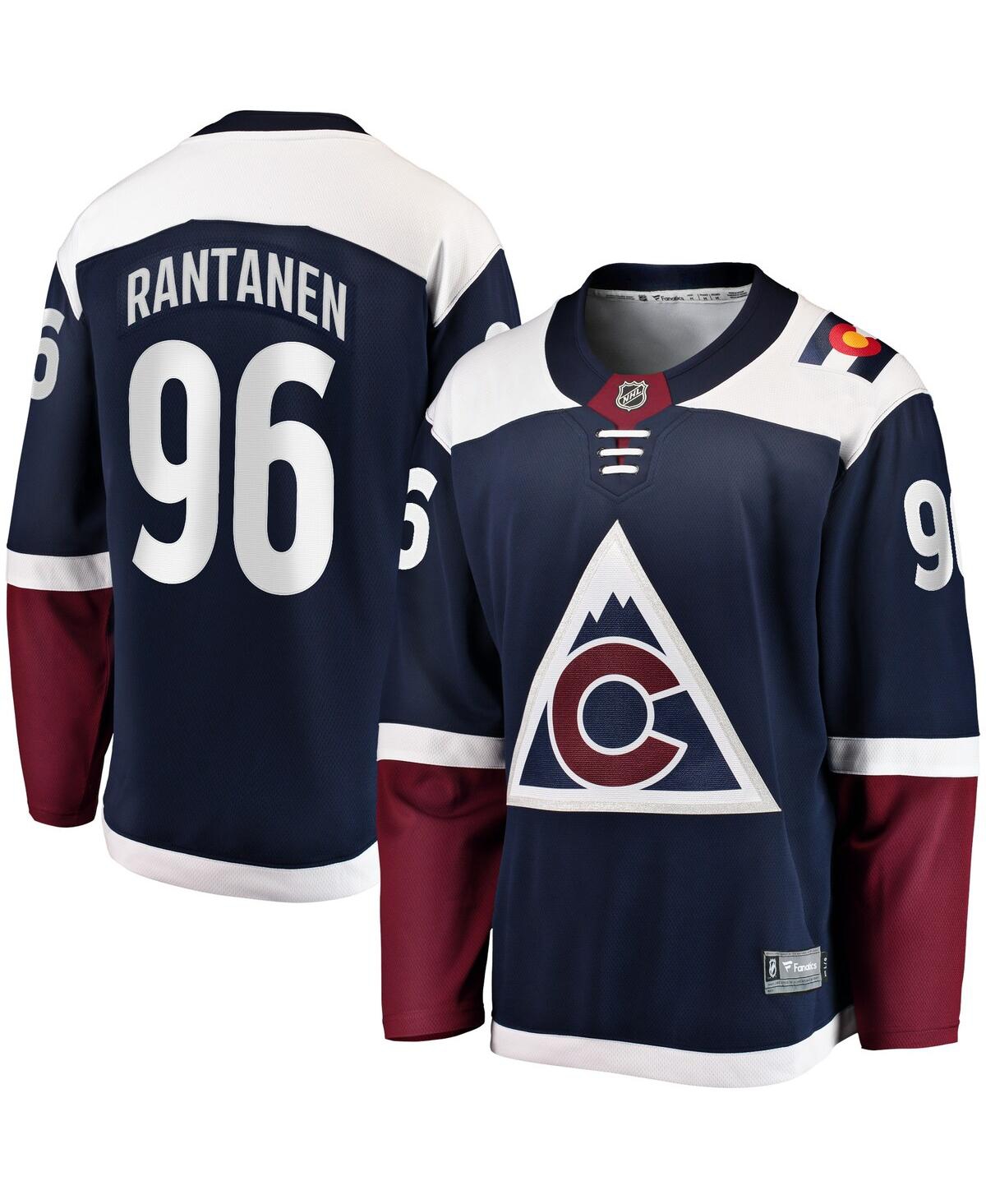 Men's Fanatics Mikko RantanenColorado Avalanche Premier Breakaway Player Jersey - Navy