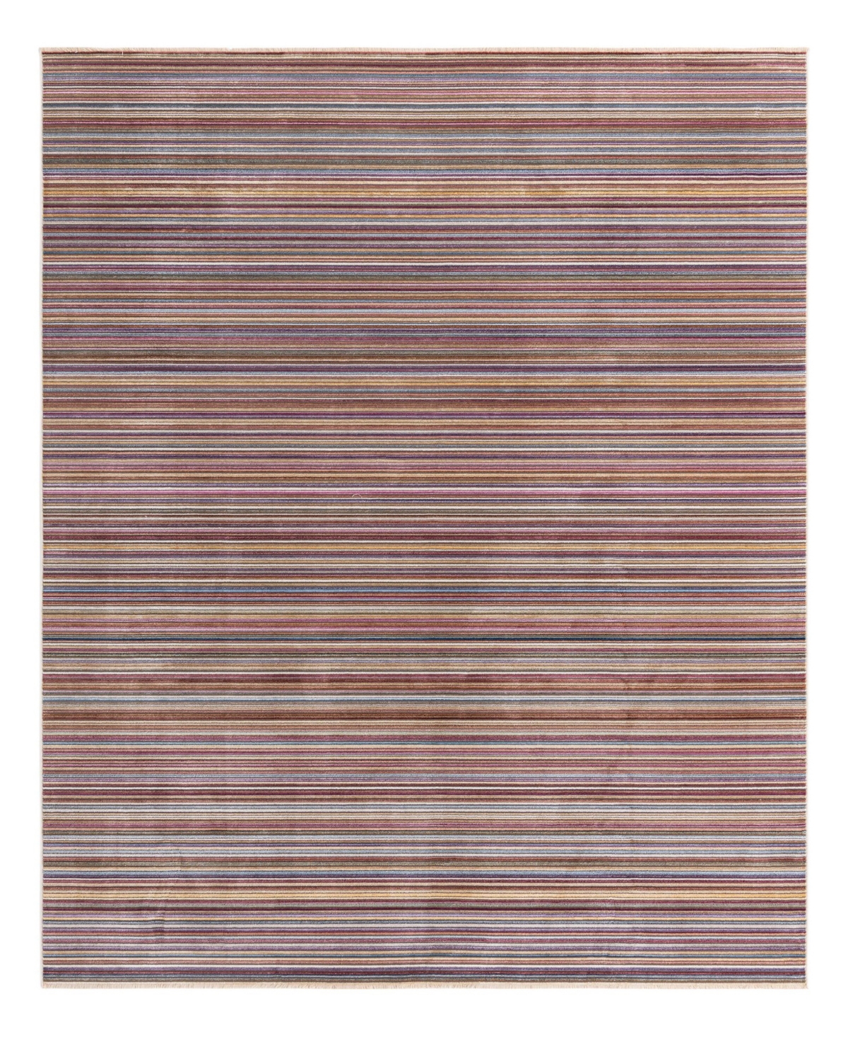 Bayshore Home Closeout!  High-low Pile Iyer Iye11 7'10" X 9'8" Area Rug In Multi
