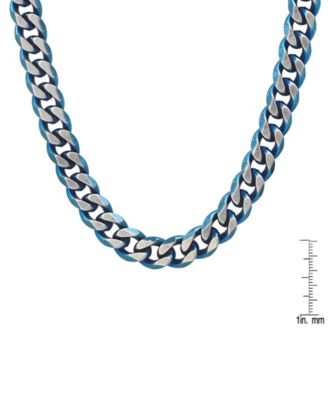 Men's Stainless Steel Ion Plating Cuban Link Chain Necklace
