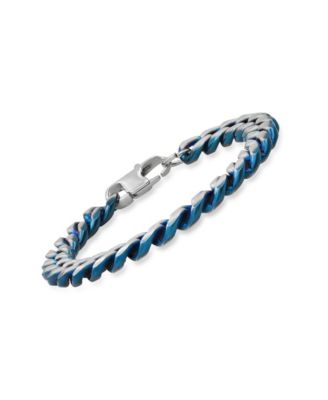 Men's Stainless Steel Ion Plating Cuban Link Chain Bracelet