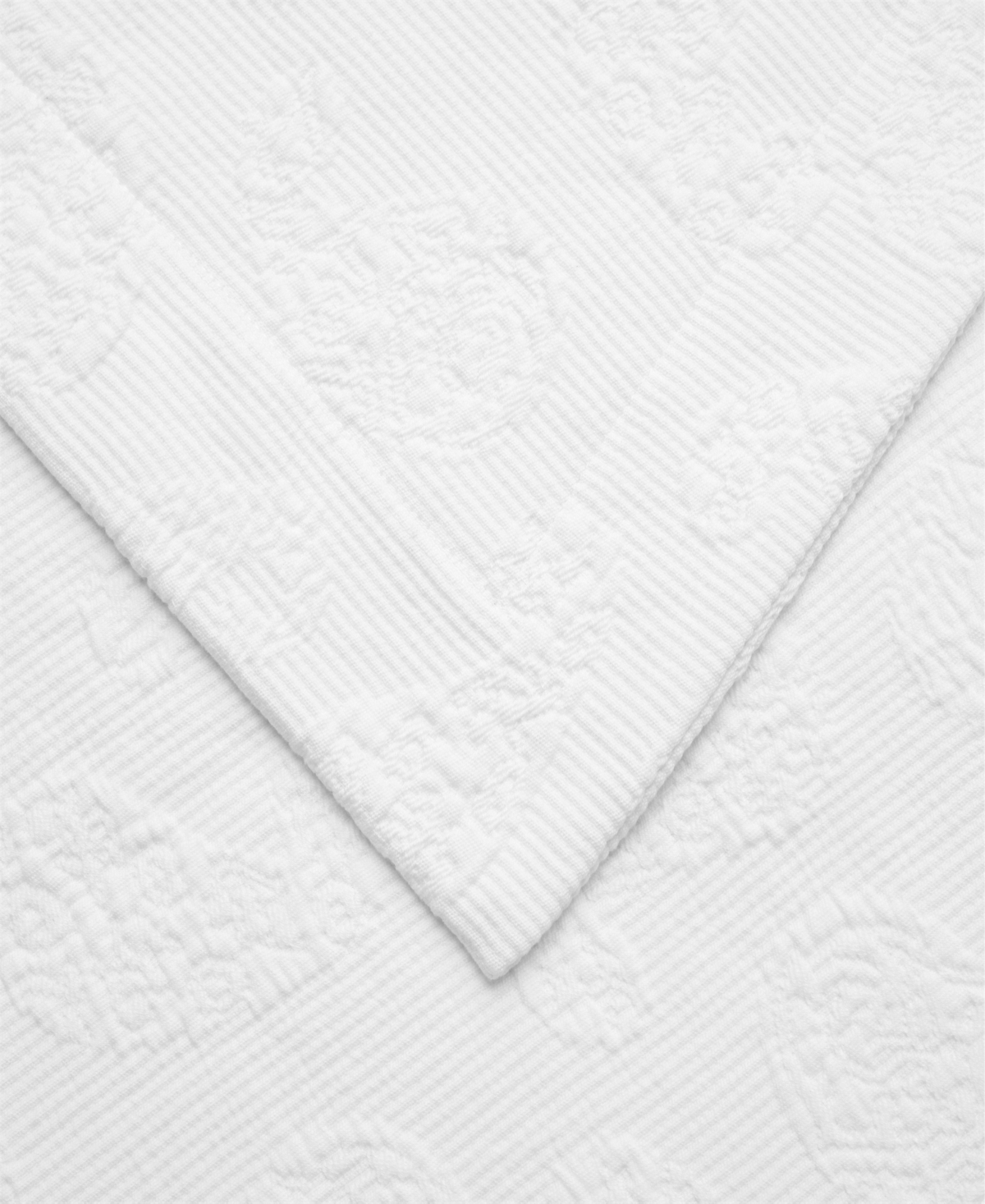 Superior 100% Cotton Paisley Matelasse All-Season 3-Piece Coverlet Set,