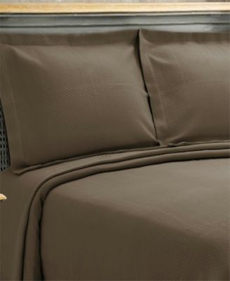 100% Cotton Diamond Solitaire All-Season 2-Piece Coverlet Set, Twin