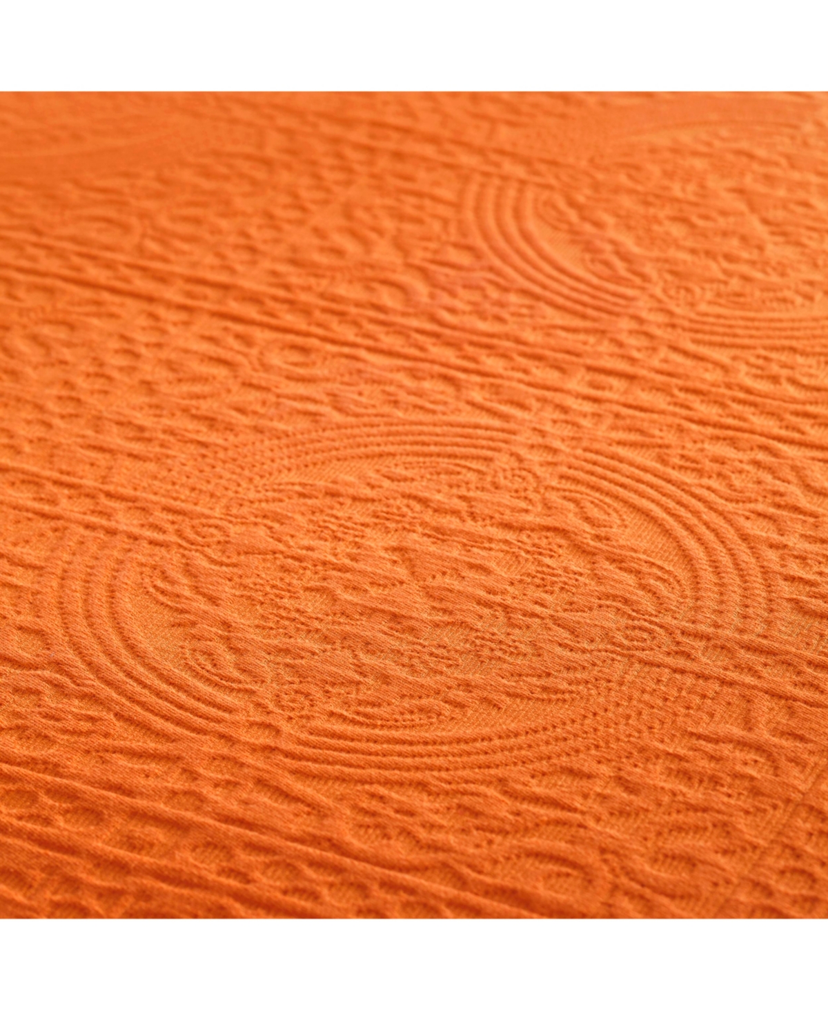 Superior 100% Cotton Fleur De Lis Medallion All-Season -Piece Coverlet Set