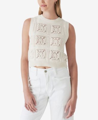 Lucky Brand - Knit Cotton Sweater Vest