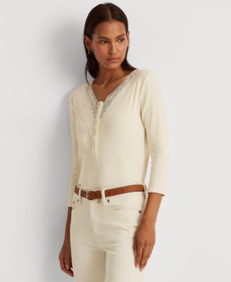 ralph lauren lace top