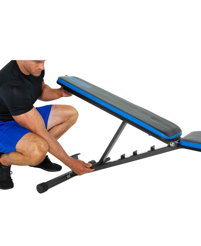 Progear Fitness Progear 1300 Foldable HeavyDuty Weight Bench with Leg
