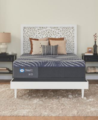Sealy - Posturepedic Brenham Memory Foam 13.5" Medium Mattress Set- Full