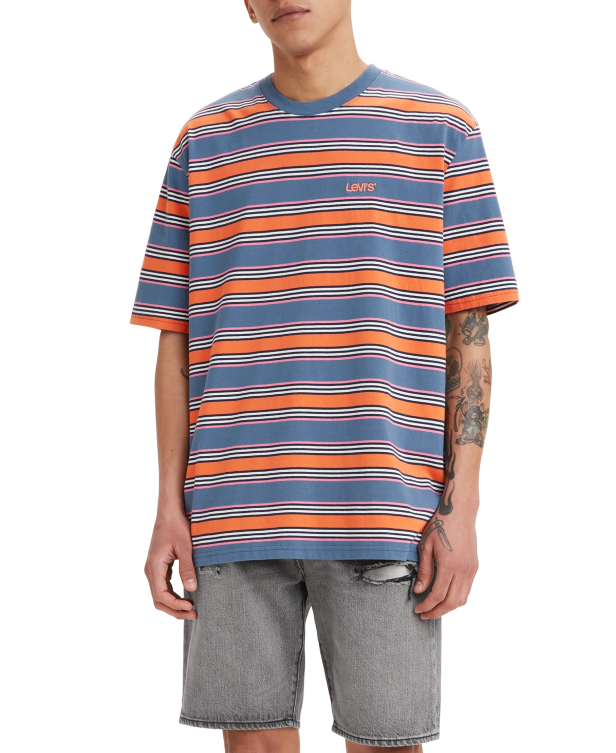 Oversized levis t shirt cheap
