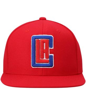 Men's Red LA Clippers Ground 2.0 Snapback Hat