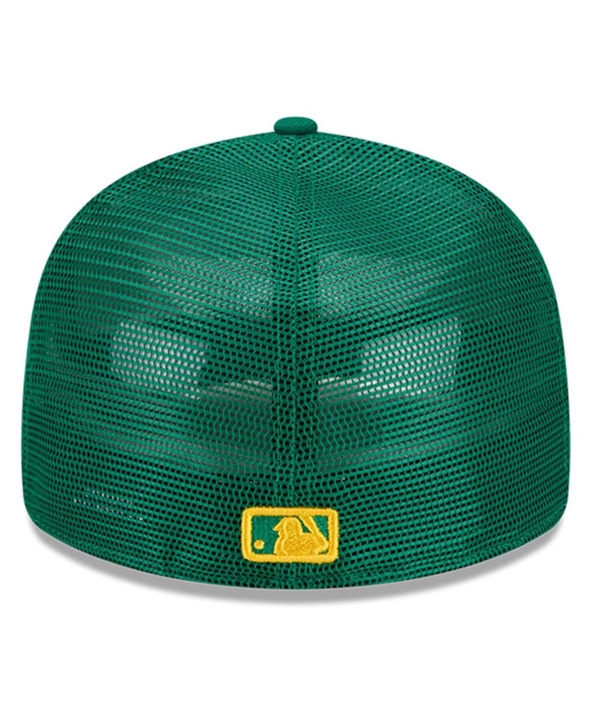NEW ERA MEN'S NEW ERA GREEN OAKLAND ATHLETICS 2022 BATTING PRACTICE LOW PROFILE 59FIFTY FITTED HAT