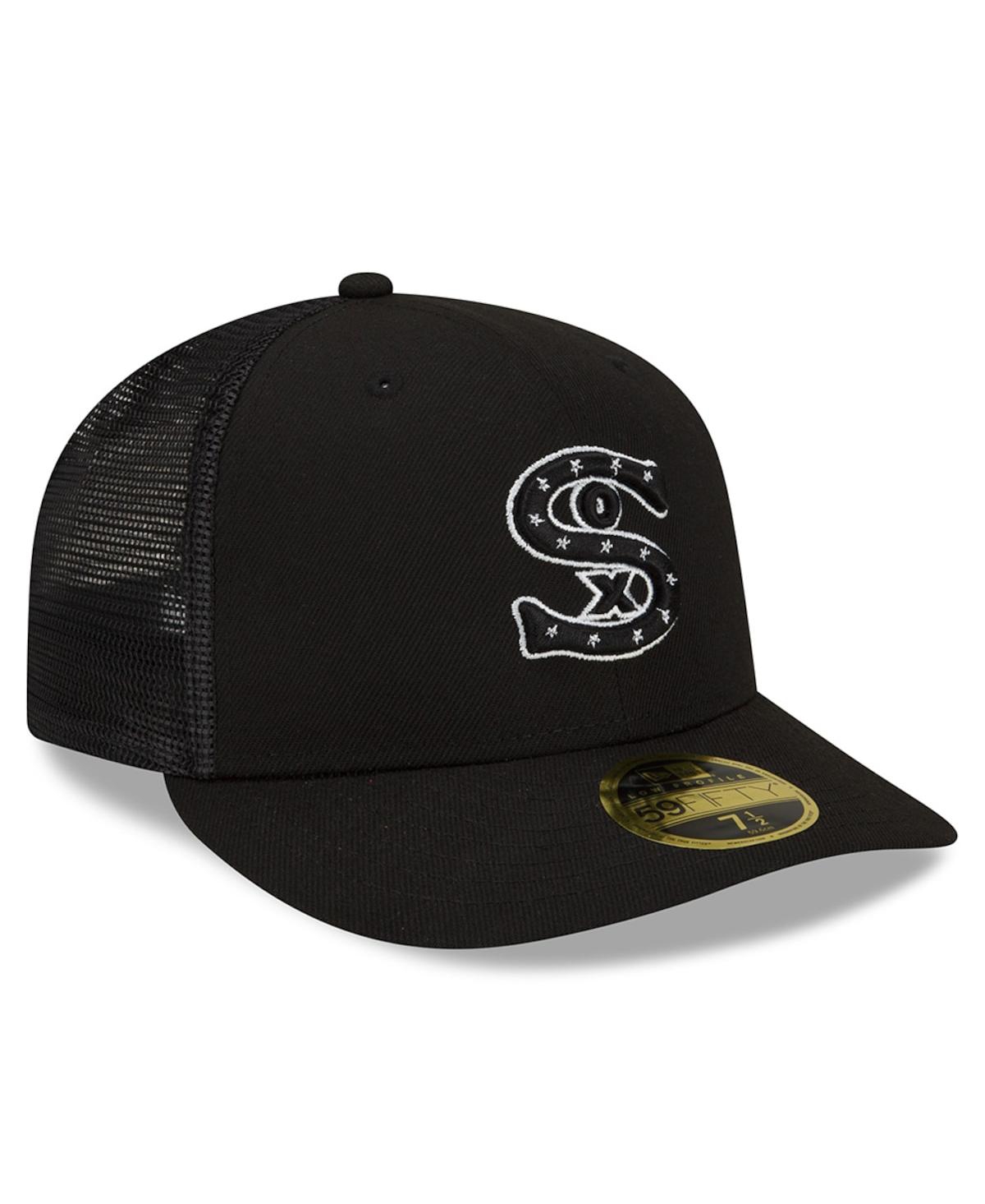 Men's New EraChicago White Sox 2022 Batting Practice Team Low Profile 59FIFTY Fitted Hat - Black