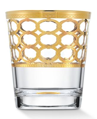 4 Piece Infinity Gold Ring Double Old Fashion Set