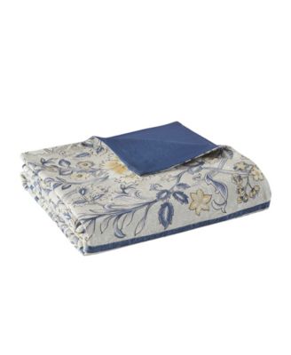 Livia Oversized Cotton 5-Pc. Duvet Cover Set, Full/Queen