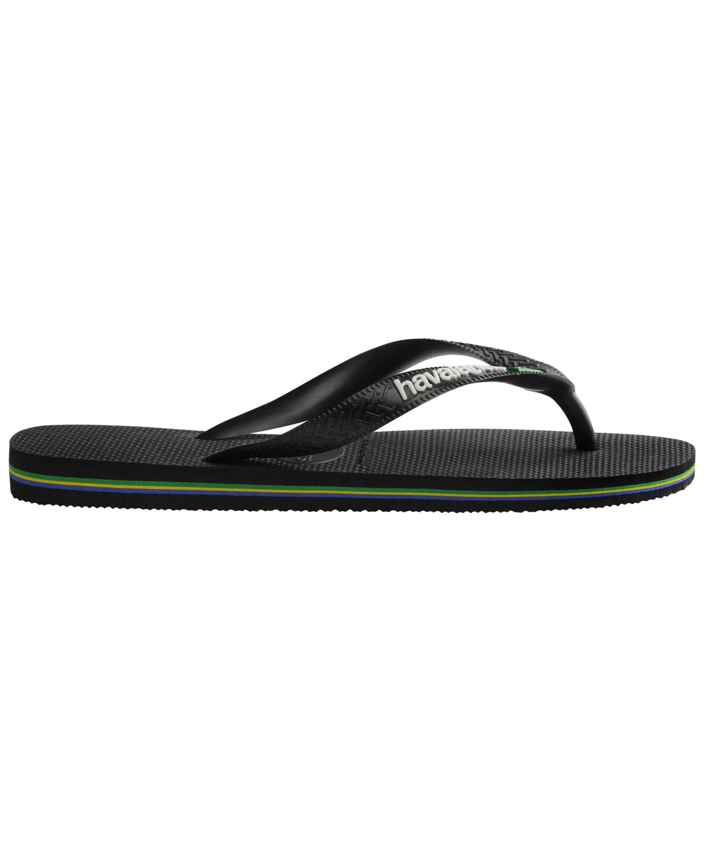Мужские сандалии Havaianas Brazil Logo Flip-Flop, цвет: Чёрный — фото 2