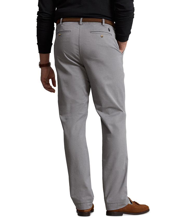 Polo Ralph Lauren Men's Big & Tall Stretch Straight Fit Chino - Macy's