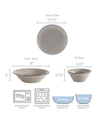 Easton 12 Pc. Dinnerware Set, Service for 4