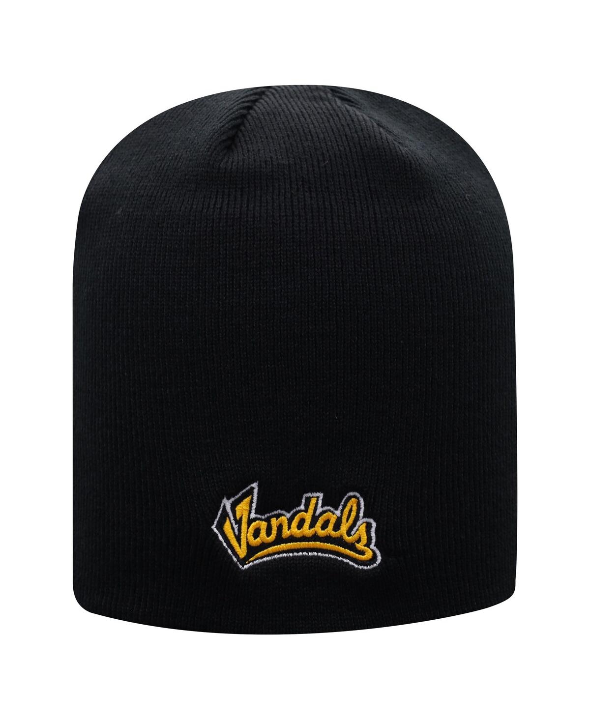 Top Of The World Men's  Black Idaho Vandals Core Knit Beanie In Black