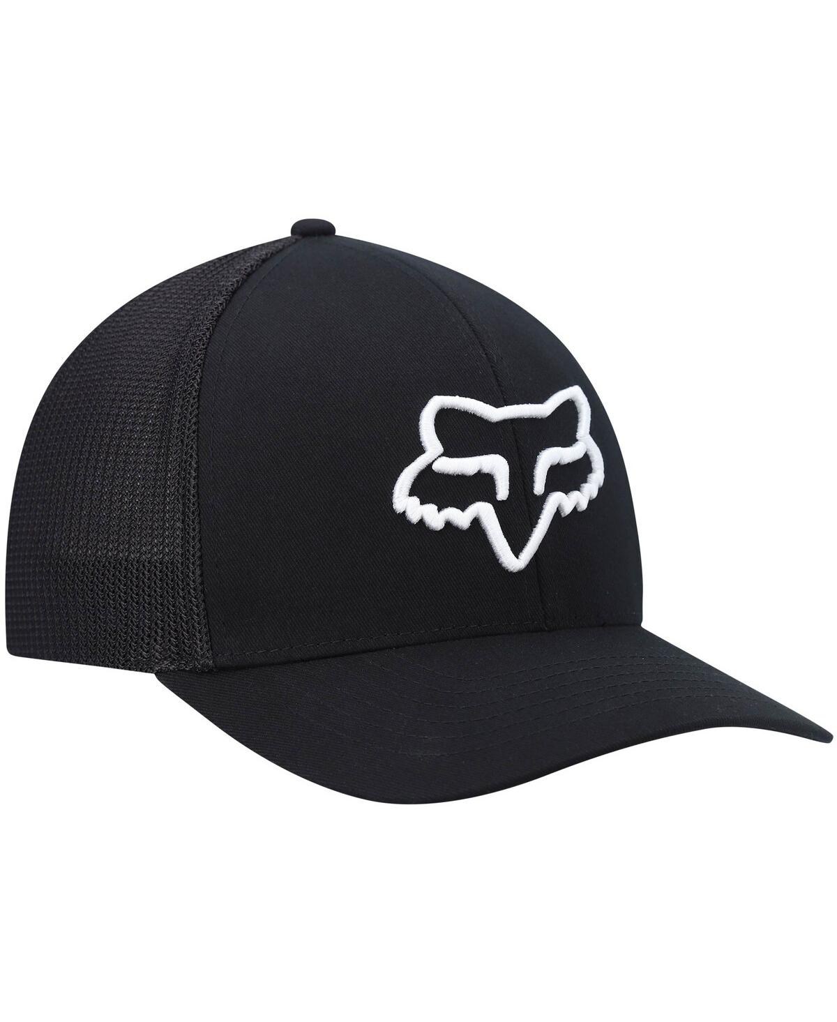 Shop Fox Men's Black  Racing 018 Tested Mesh Flex Hat
