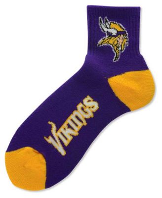 For Bare Feet - Minnesota Vikings Ankle Socks