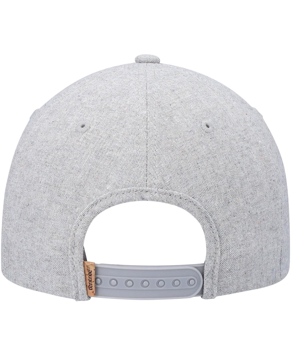 Shop Tentree Men's  Heathered Gray Logo Altitude Snapback Hat