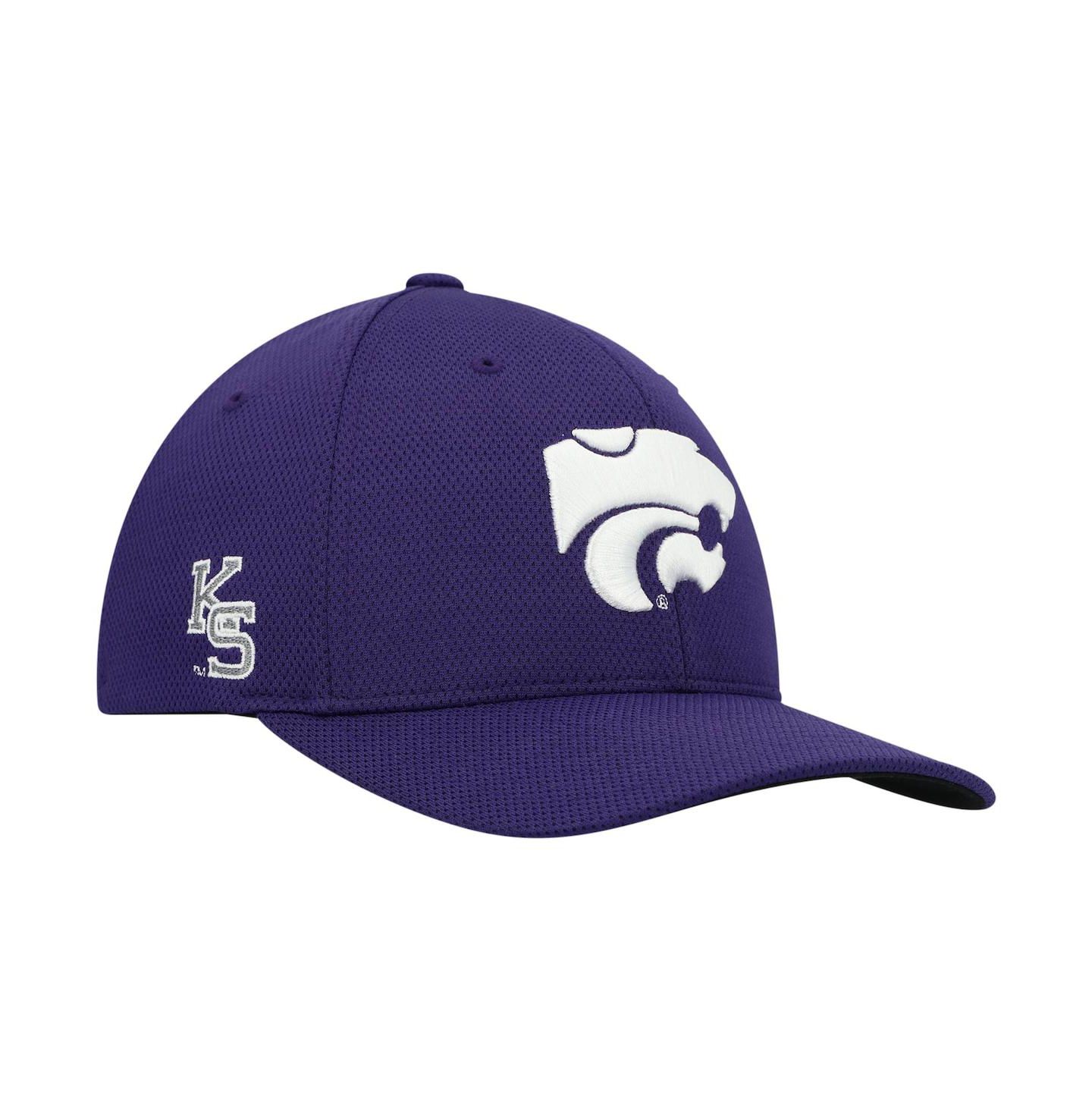 Мужская кепка Top of the World Purple Kansas State Wildcats Reflex Logo Flex Hat — фото 4