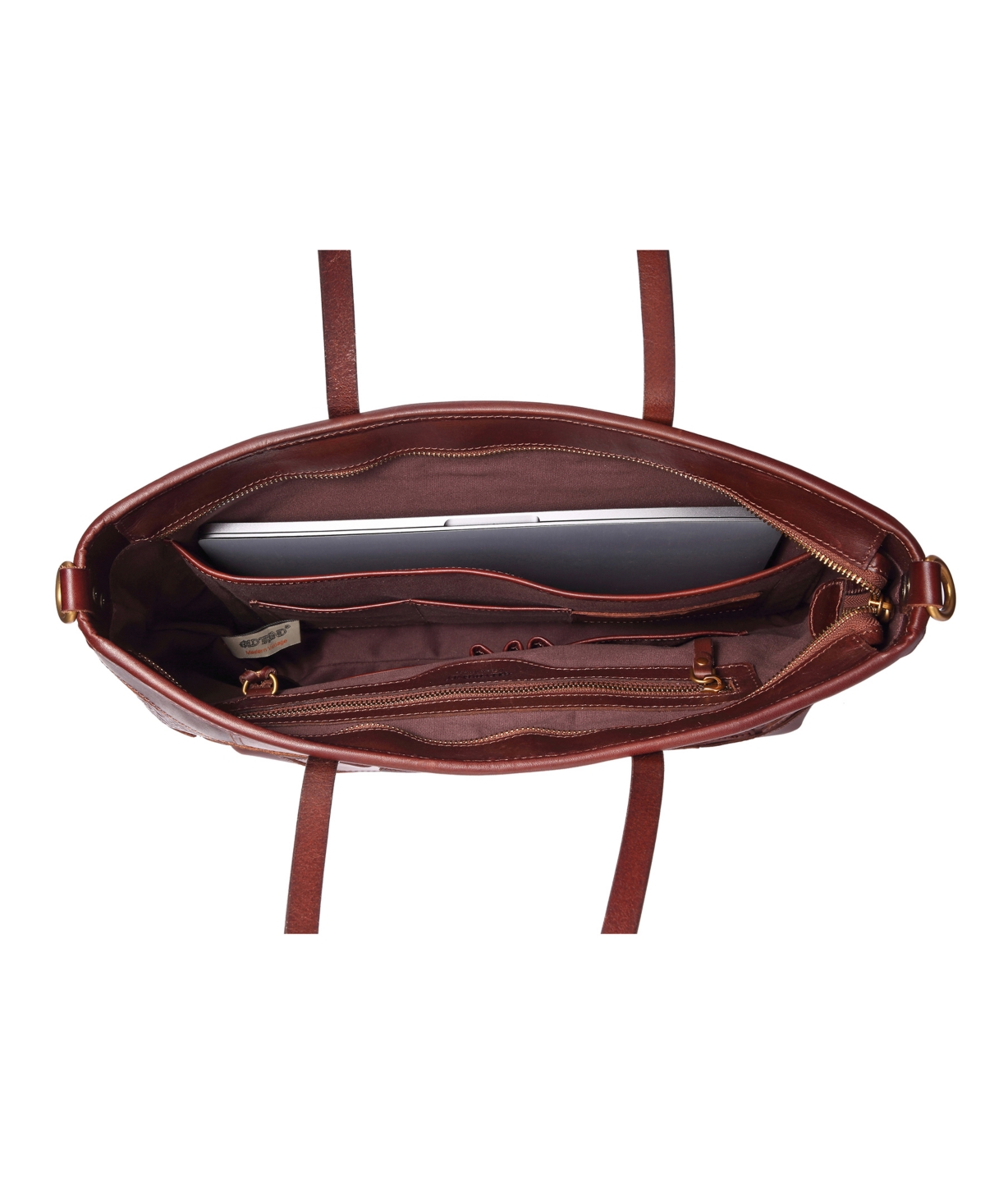 Old Trend Women's Genuine Leather Prism Tote Bag