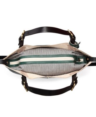 Women's Genuine Leather Dip Dye Tote