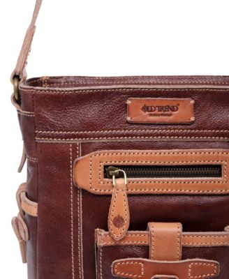 Women's Genuine Leather Leeds Castle Crossbody Bag