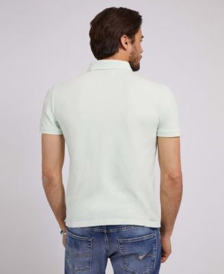 Men's Washed Polo Shirt